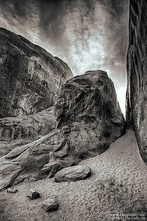2016-09-09 - First Place - B&W Competition - "Slot Canyons"