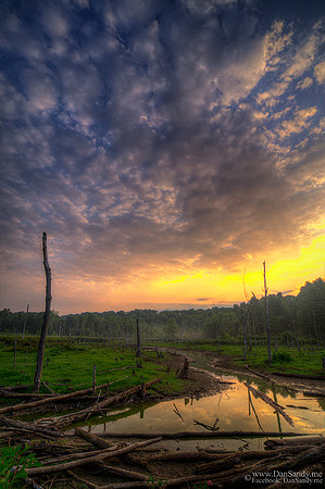 2015-02-21 – Honorable Mention – Nature Competition (Color Category) - “Sunset Marsh”
