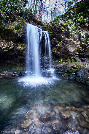 Grotto Falls in the Smoky Mountain National Park