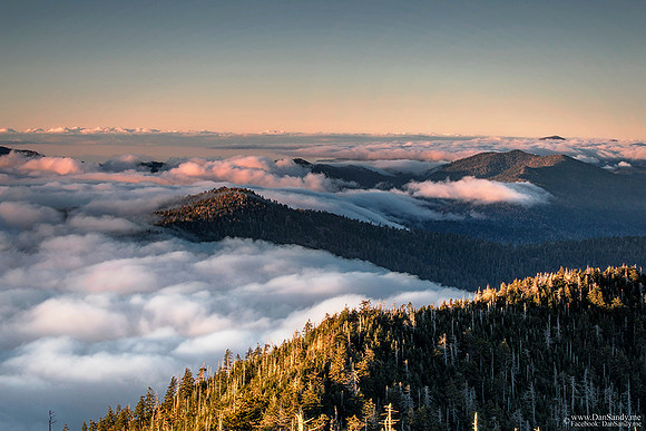 Shot from Clingman's Dome in the Smoky Mountains