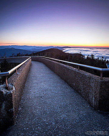 Shot from Clingman's Dome in the Smoky Mountains