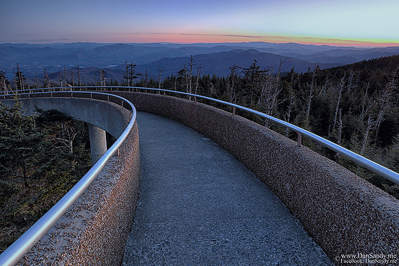 Shot from Clingman's Dome in the Smoky Mountains