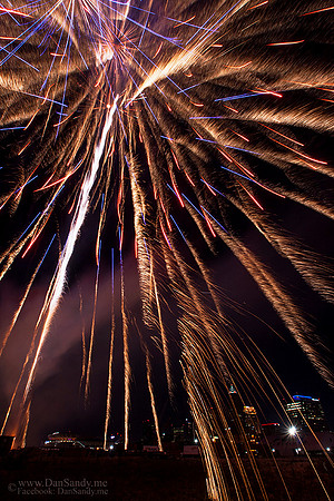 2017 City of Cleveland fireworks