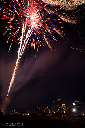 2017 City of Cleveland fireworks