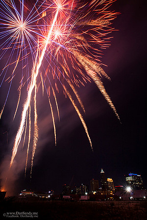 2017 City of Cleveland fireworks
