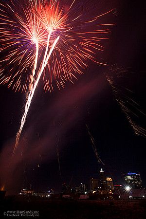 2017 City of Cleveland fireworks