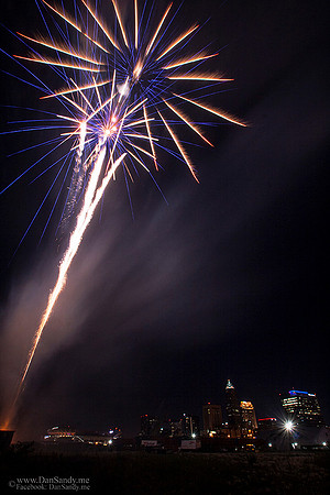 2017 City of Cleveland fireworks
