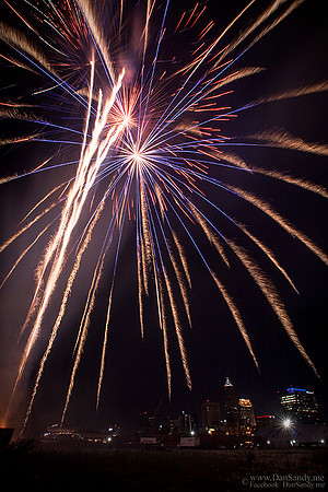 2017 City of Cleveland fireworks