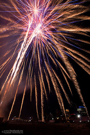 2017 City of Cleveland fireworks
