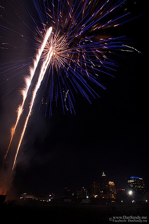 2017 City of Cleveland fireworks