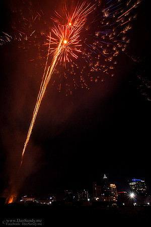 2017 City of Cleveland fireworks
