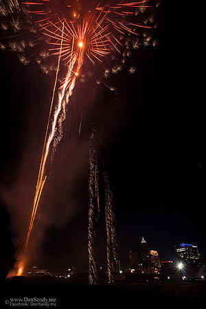 2017 City of Cleveland fireworks