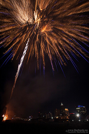 2017 City of Cleveland fireworks