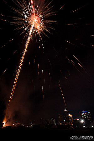 2017 City of Cleveland fireworks