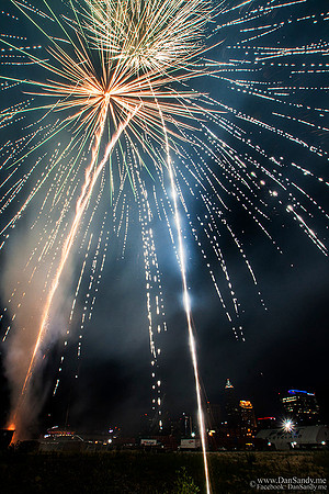 2017 City of Cleveland fireworks