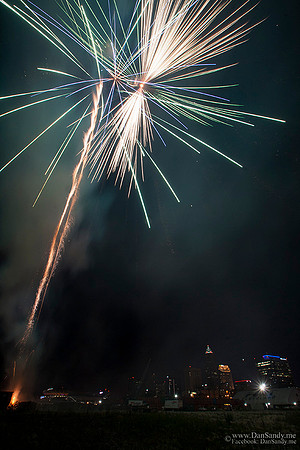 2017 City of Cleveland fireworks