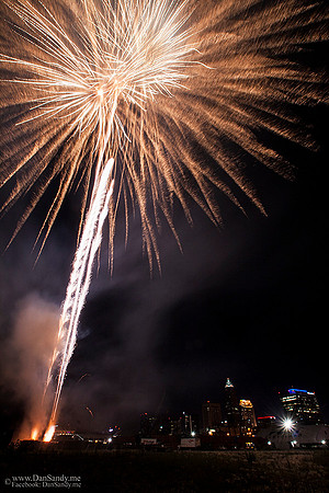 2017 City of Cleveland fireworks