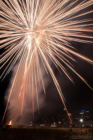 2017 City of Cleveland fireworks