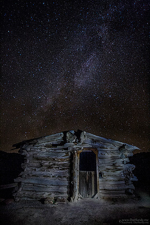 2015-02-07 - First Place - Pictorial Competition (Color Category) - "Wolfe Ranch under the Milky Way"