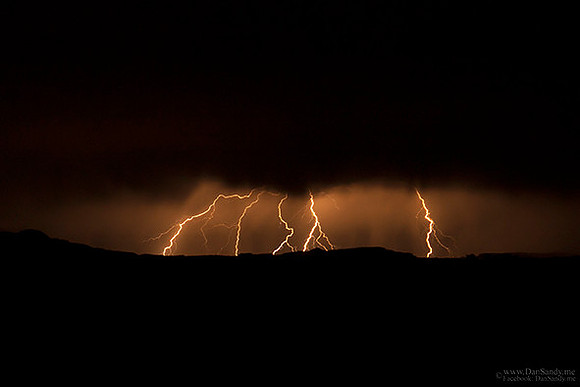 2015-03-20 - Honorable Mention - Creative Competition (Thru the Lens) – "Fire in the Sky"