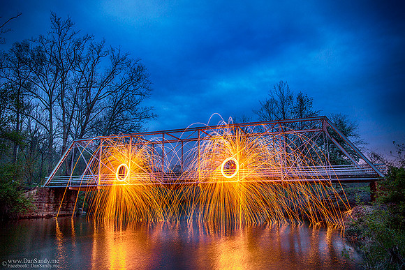 Fun with steel wool